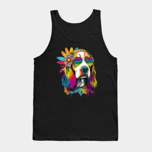 Hippie Beagle Tank Top